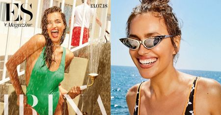 Rozebrana Irina Shayk stroi miny w nowej sesji