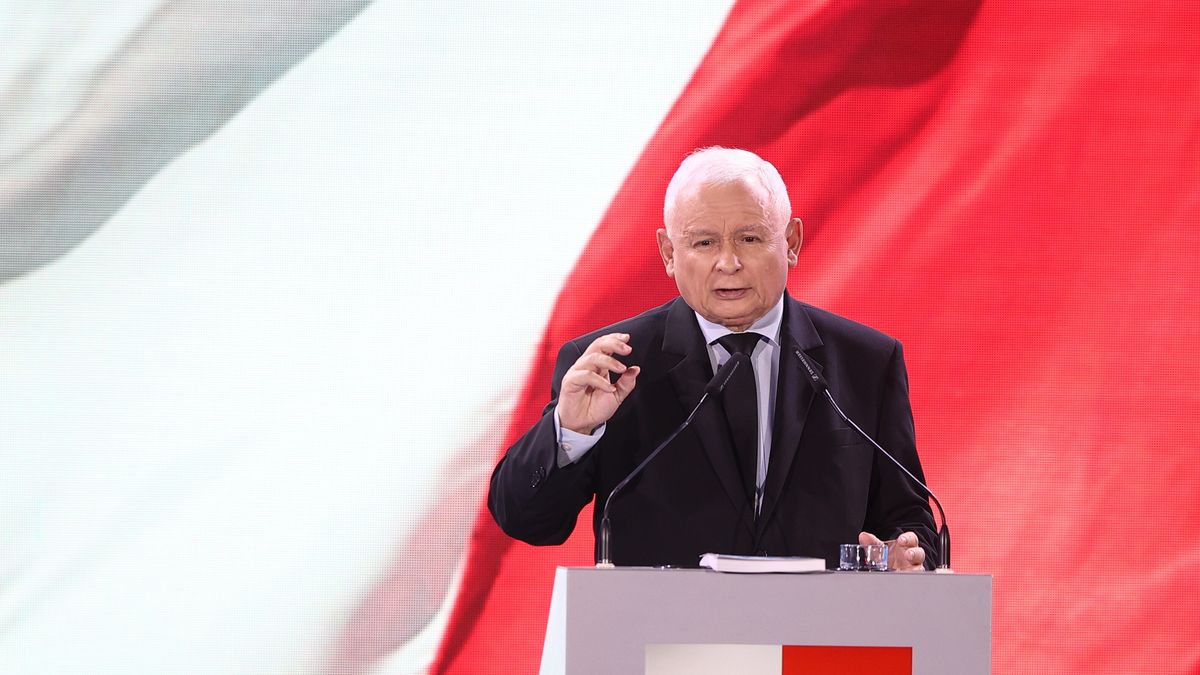 Wybory parlamentarne odbędą się 15 października. Jarosław Kaczyński powalczy o głosy wyborców w Końskich