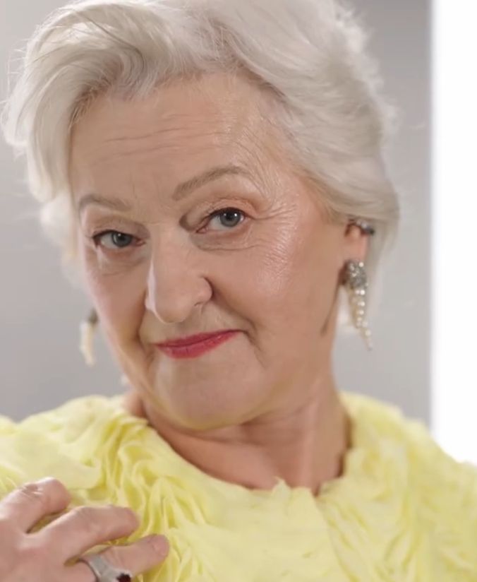 70-letnia Halina po metamorfozie