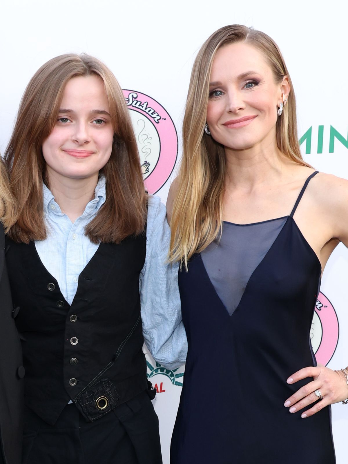 Kristen Bell and Vivienne Jolie-Pitt