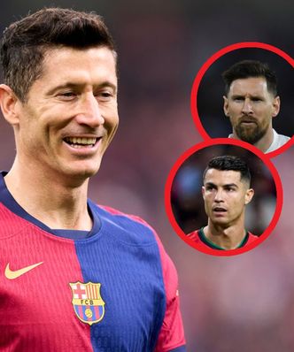 Bez kompleksów. Tak Lewandowski mówi o Messim i Ronaldo