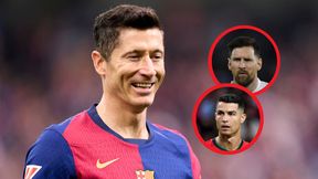 Bez kompleksów. Tak Lewandowski mówi o Messim i Ronaldo