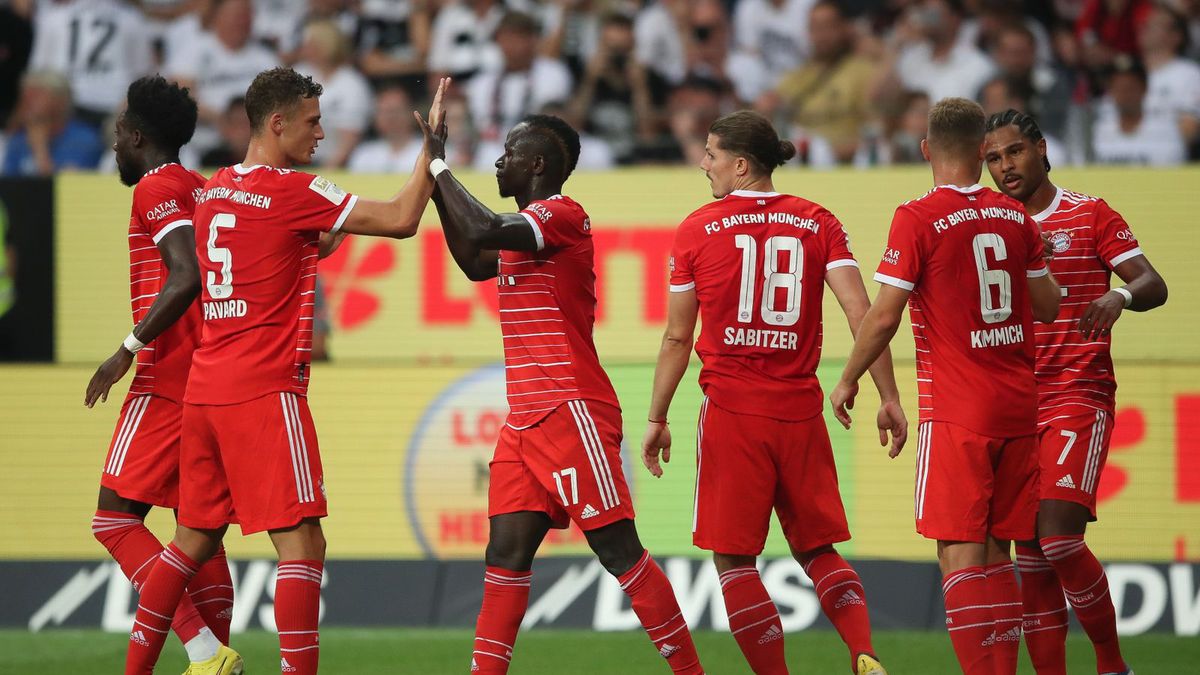 Getty Images / Na zdjęciu: piłkarze Bayernu Monachium