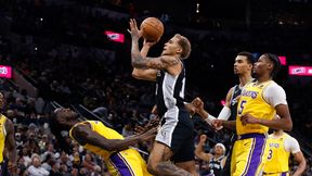 Spurs rzucili wyzwanie Lakers. Mało skuteczny, ale wszechstronny Sochan