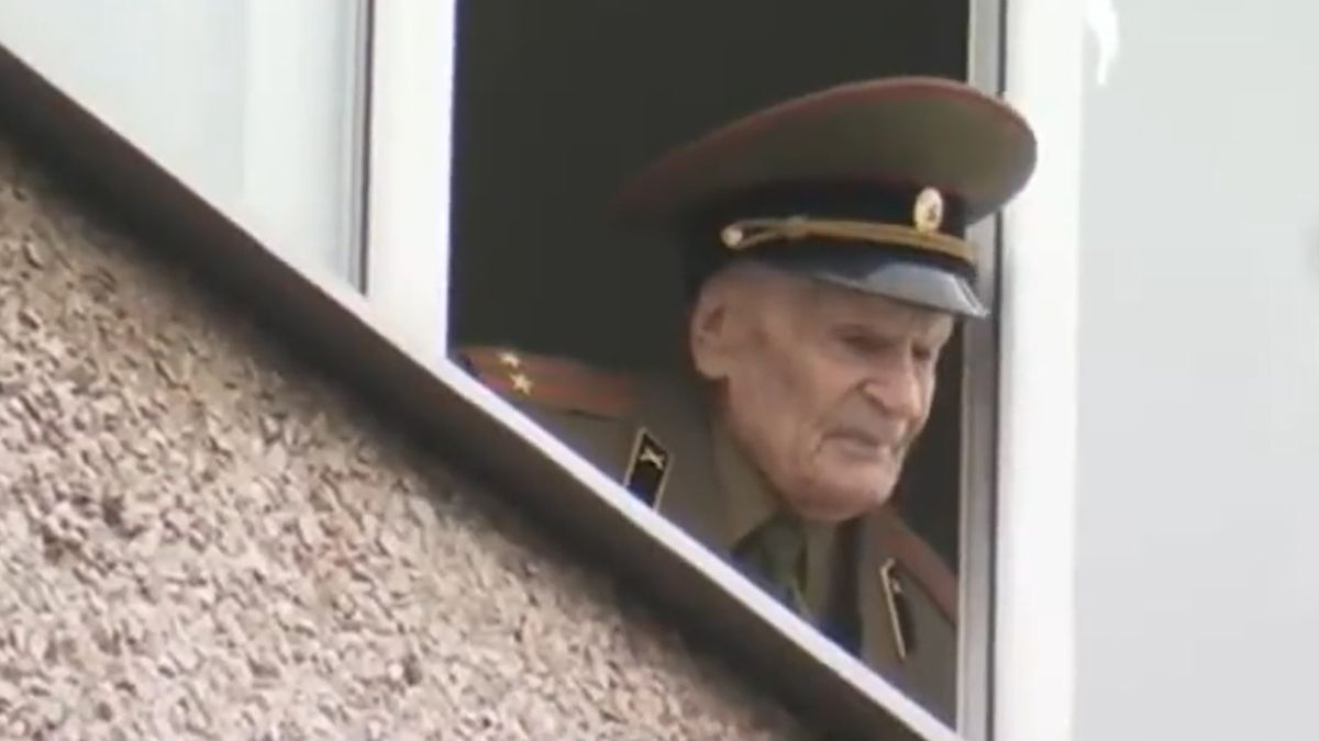 Weteran wojenny nie mógł zejść na uroczystość ku jego czci 