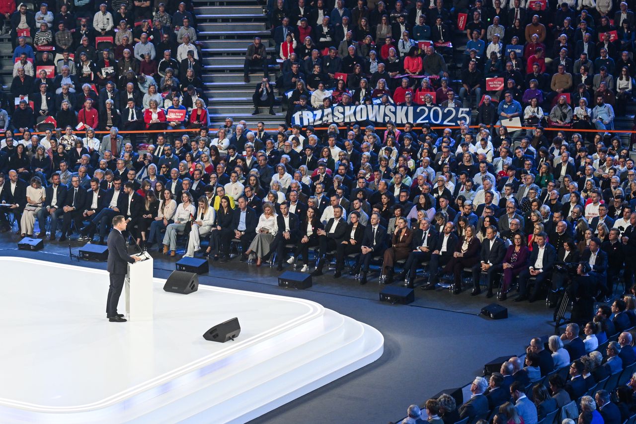 Konwencja Platformy Obywatelskiej w Gliwicach zgromadziła kilkanaście tysięcy członków PO (Photo by Omar Marques/Getty Images)