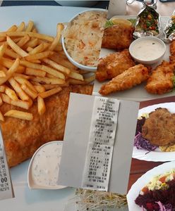 Rybka nad morzem. Obiad w Mielnie dla dwóch osób - 100 zł