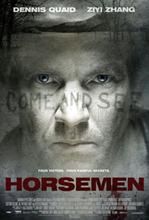 plakat "Horsemen - jeźdźcy Apokalipsy"