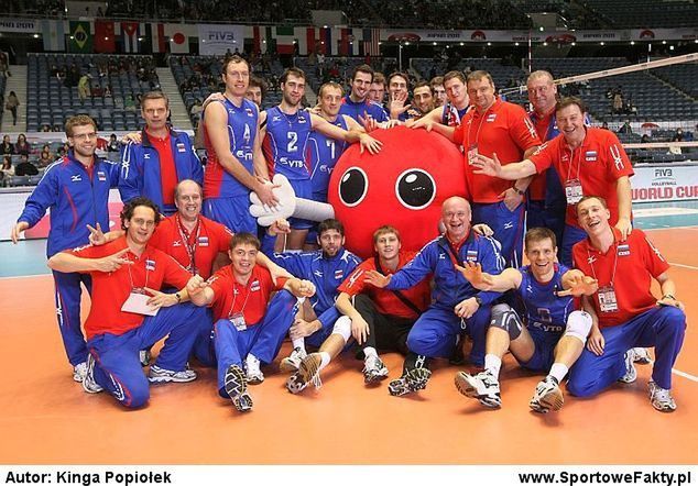 Puchar Świata - ostatni triumf Rosjan. Fot.: FIVB.