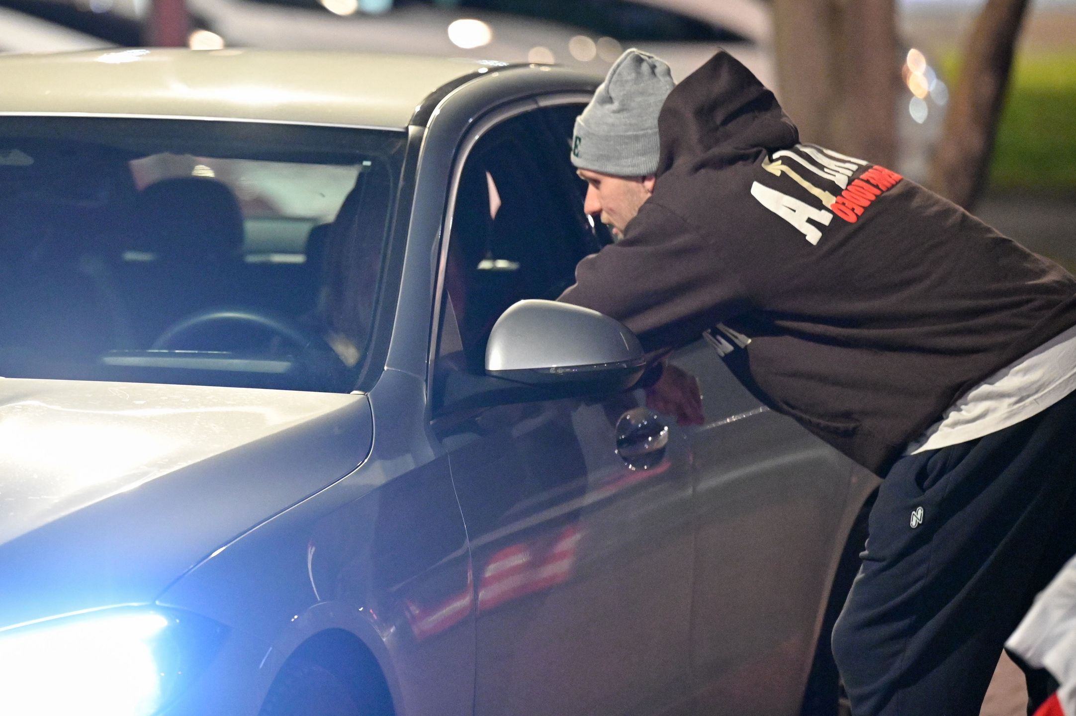 Polska kadra i ich goście po porażce ze Szkocją