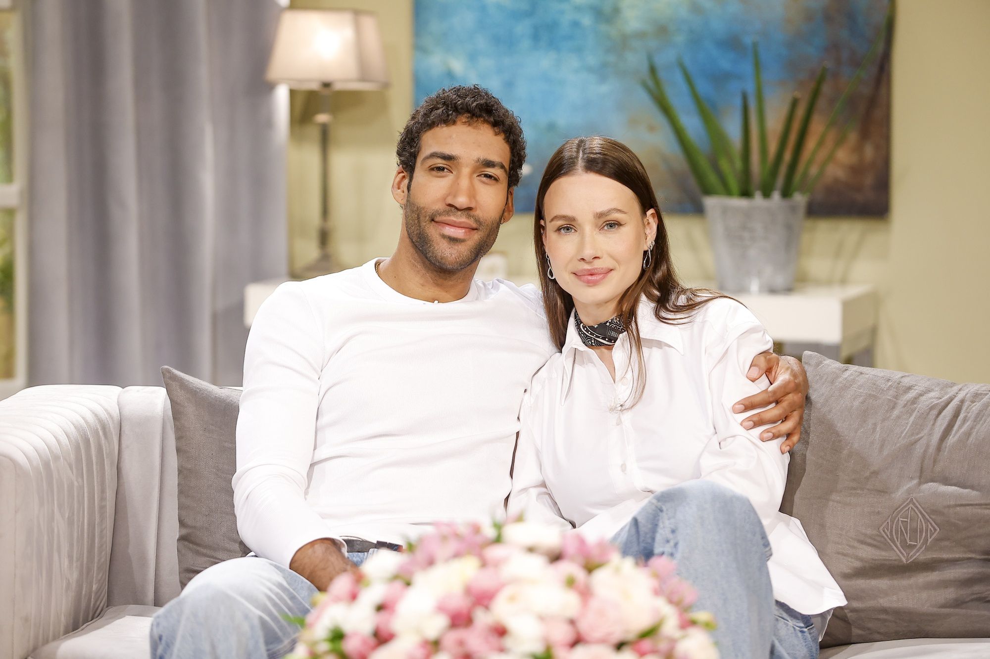  Gamou Fall z ukochaną