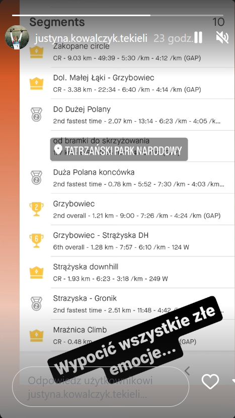 Justyna Kowalczyk-Tekieli pokazała, jak radzi sobie z żałobą