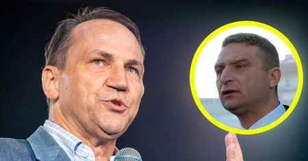 Kanclerz Niemiec w Polsce. Ostre spięcie Bąkiewicza z Sikorskim