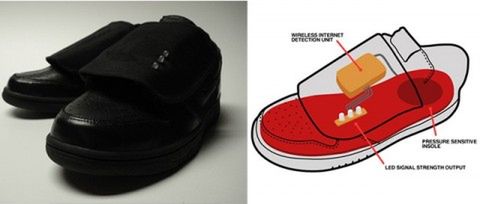 Buty z WiFi 1