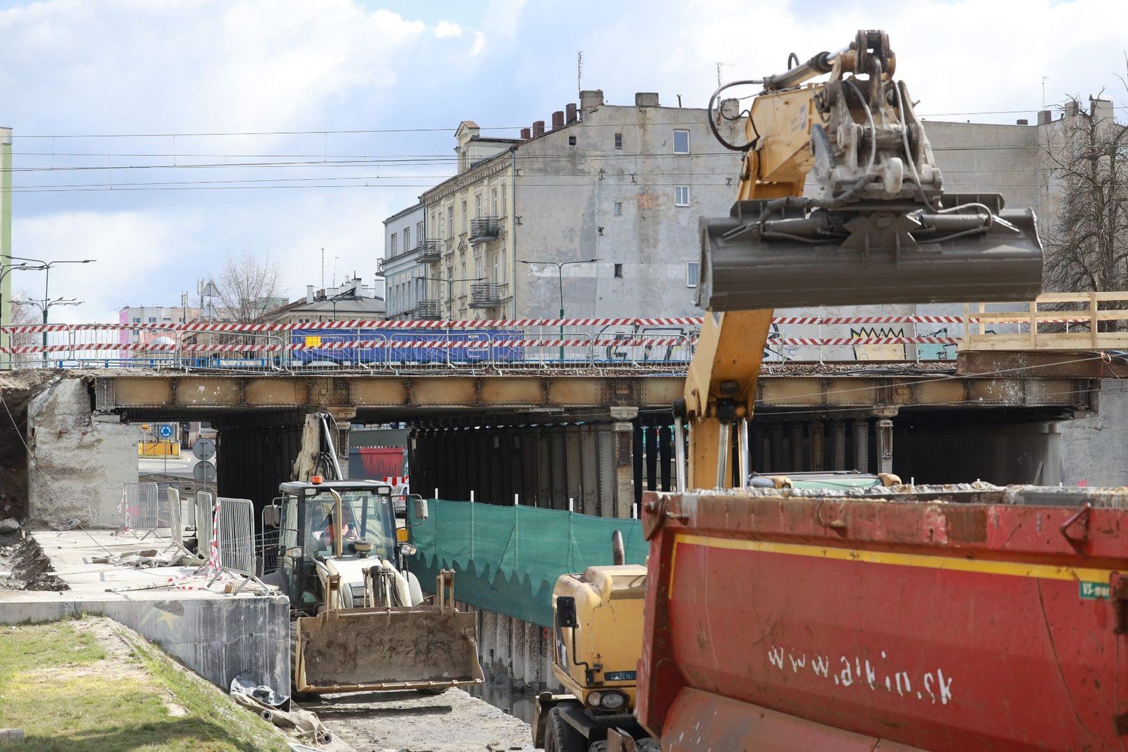 Wiadukt na Piłsudskiego Sosnowiec
