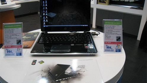 HP Pavilion dv2 zauważony na wystawie w Tajlandii 1