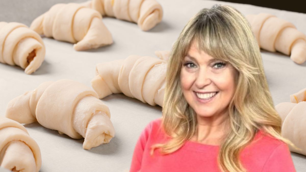 Ewa Wachowicz pokazała, jak poprawnie zawijać rogaliki