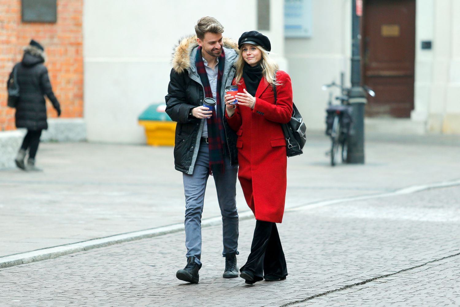 Izabela Zwierzyńska z partnerem