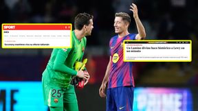 "Historyczny" Lewandowski. A Szczęsny? "Talizman". Tak piszą o Polakach w Hiszpanii