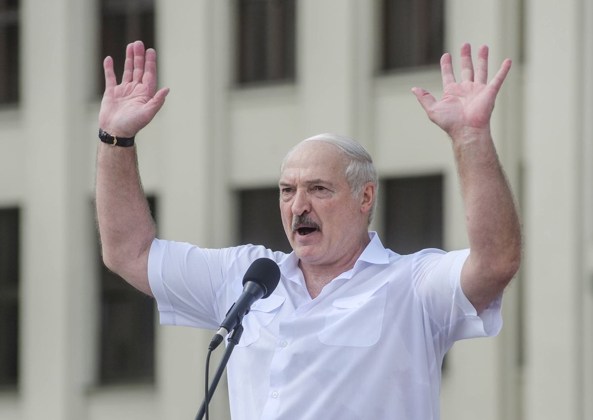 Białoruś. Aleksander Łukaszenko nie chce ustąpić ze stanowiska prezydenta 
