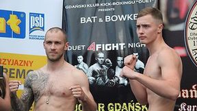 Ceremonia ważenia przed galą Bat&Bowke Duet 4Fight Night