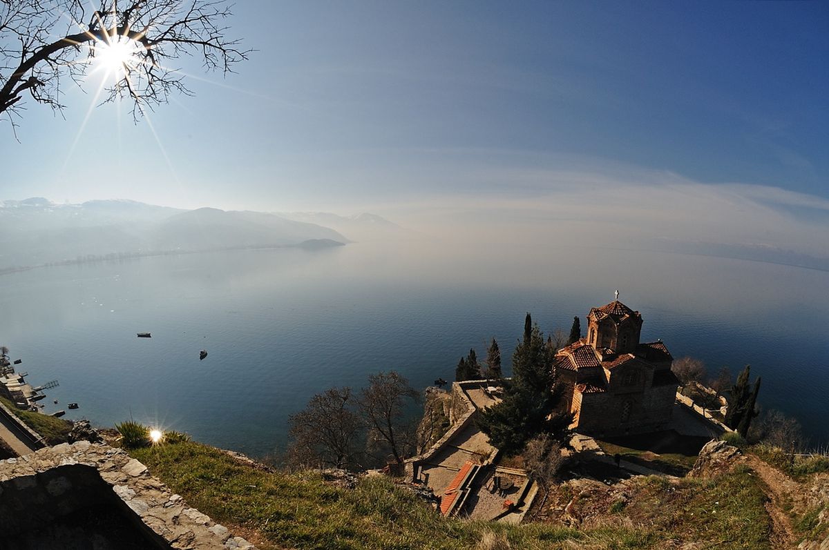 Ohrid- Church of St. John at Kaneo 