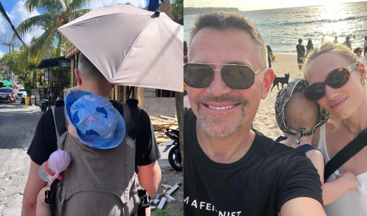 Krzysztof Ibisz poleciał z rodziną na Bali 
