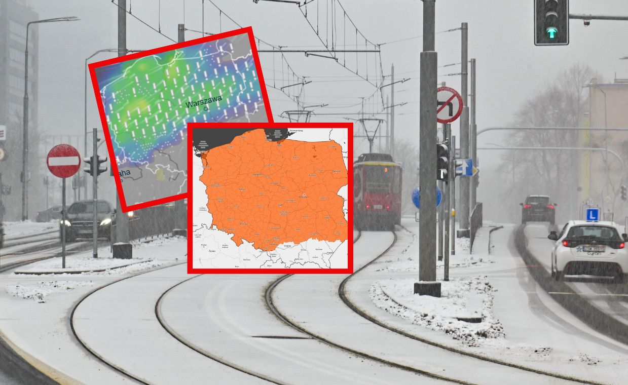 Niemal cała Polska w alertach. Ominie jedynie południe Polski