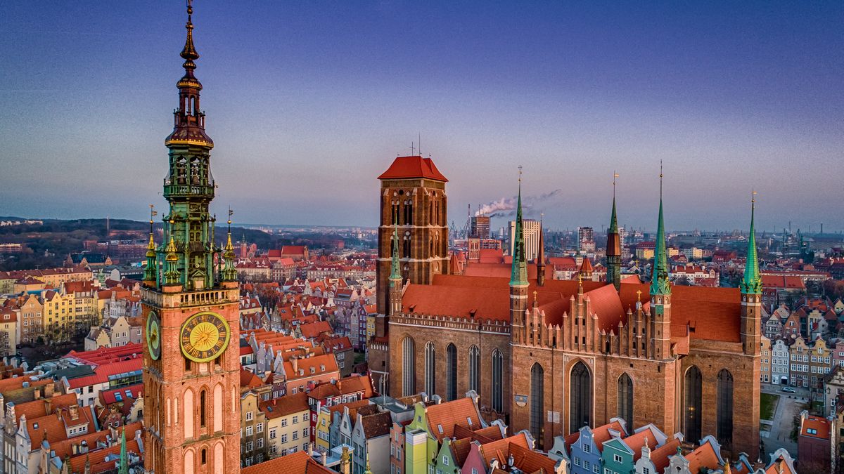Gdańsk przyciąga wielu turystów 