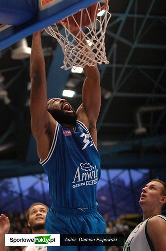 Keith Clanton zagrał najlepszy mecz w sezonie z Treflem, ale Anwil przegrał