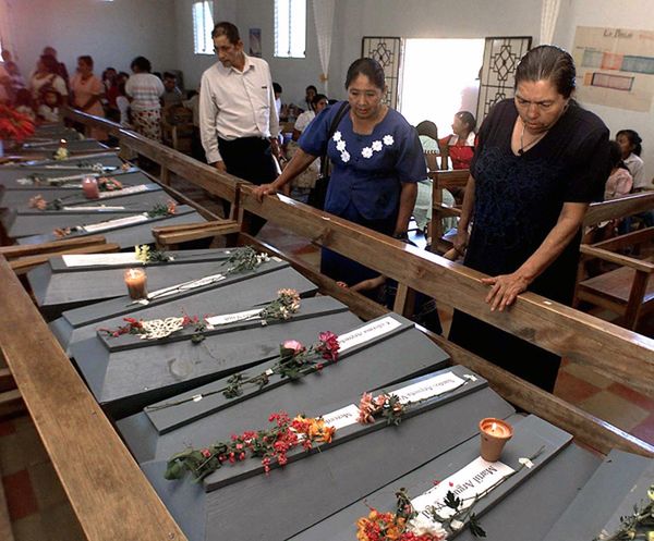 Trybunał nakazał Salwadorowi osądzenie sprawców masakry w El Mozote