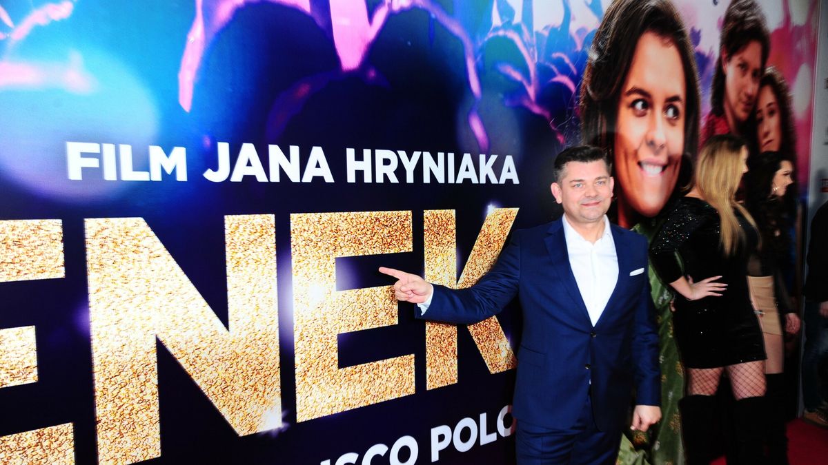 Zenek Martyniuk podczas premiery filmu "Zenek"