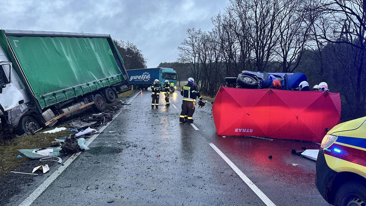 Tragiczny wypadek na DK nr 10 między Toruniem i Bydgoszczą