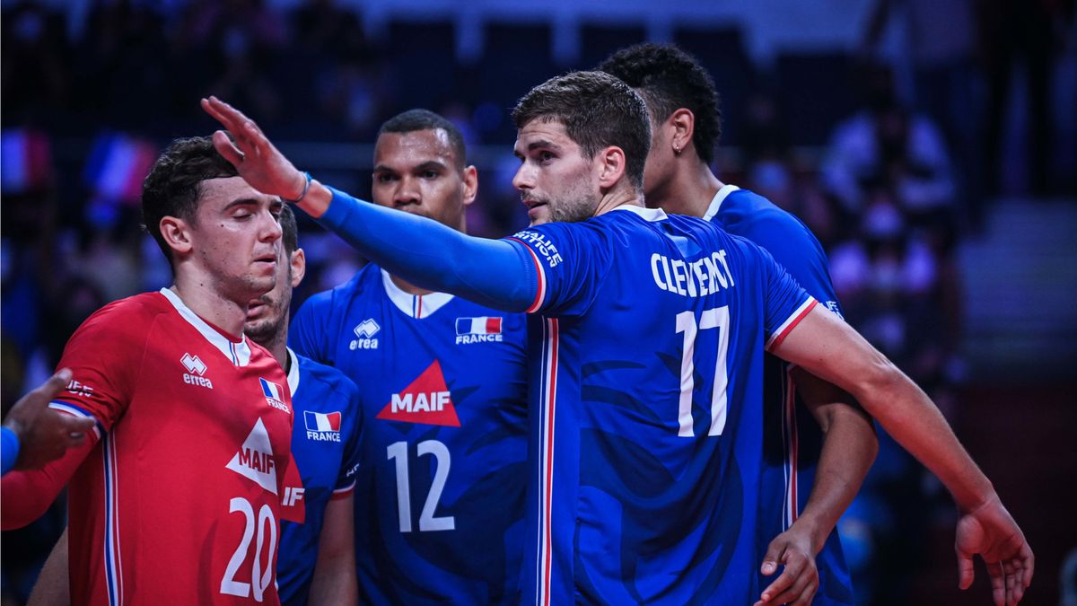 Materiały prasowe / FIVB / Na zdjęciu: siatkarze reprezentacji Francji