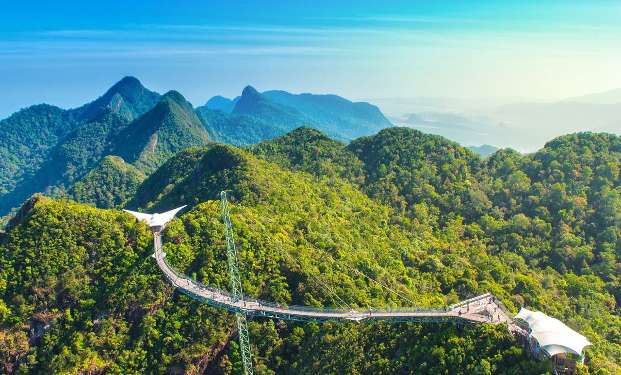 Langkawi Sky Bridge uznawany jest za jeden z najpiękniejszych na świecie