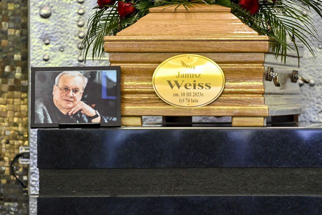 Ceremonia pogrzebowa Janusza Weissa