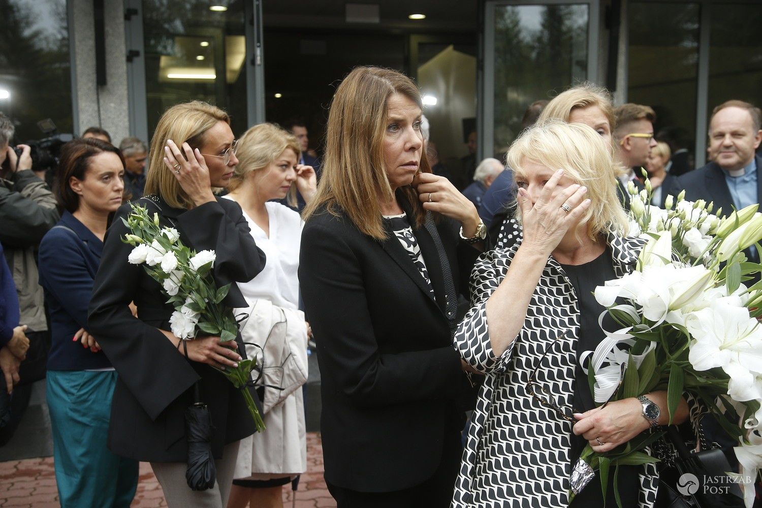 Katarzyna Kolenda-Zaleska - pogrzeb Grzegorza Miecugowa