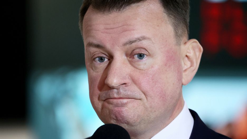 Otwarcie szpitala wojskowego w LegionowieFot. Pawel Wodzynski/East News, Legionowo, 19.01.2022. Otwarcie nowego szpitala wojskowego w Legionowie, z udzialem ministra obrony narodowej Mariusza Blaszczaka (n/z). Placowka jest filia Wojskowego Instytutu Medycznego w Warszawie.Pawel Wodzynski
