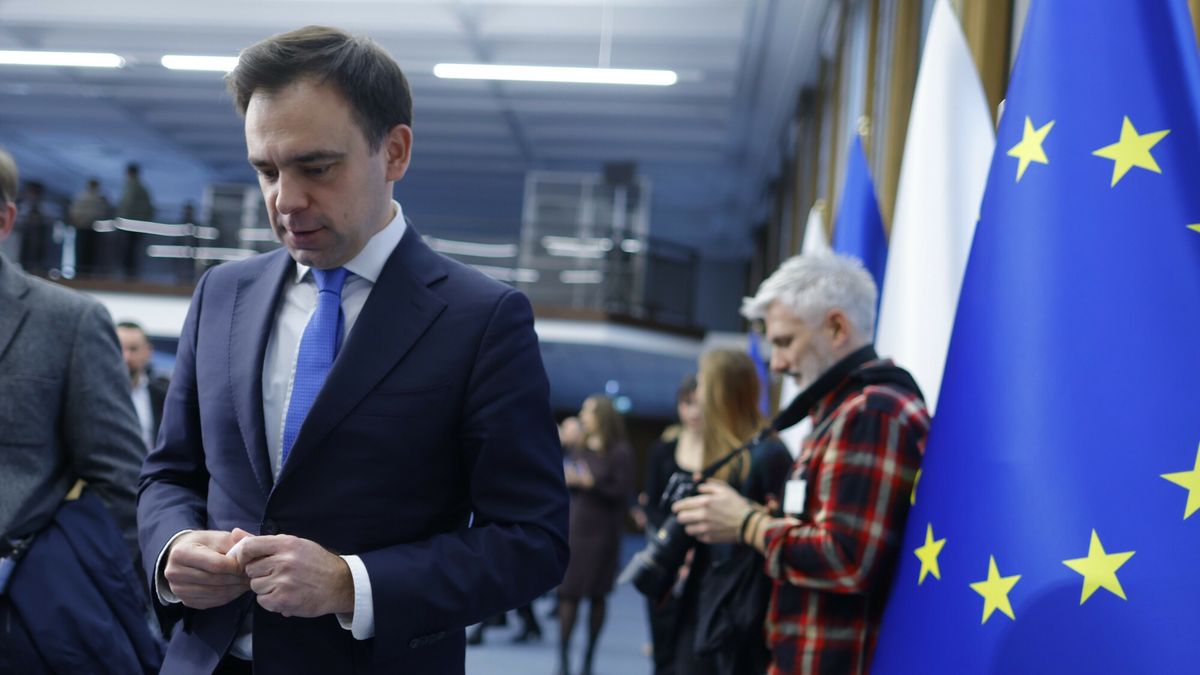 Polska Prezydencja w Radzie UE 2025 - priorytety Ministerstwa Finans�w
19.12.2024. Warszawa. Polska Prezydencja w Radzie UE 2025 ? priorytety Ministerstwa Finansow. Fot. Filip Naumienko/REPORTER 
N/z: Andrzej Domanski
Filip Naumienko/REPORTER