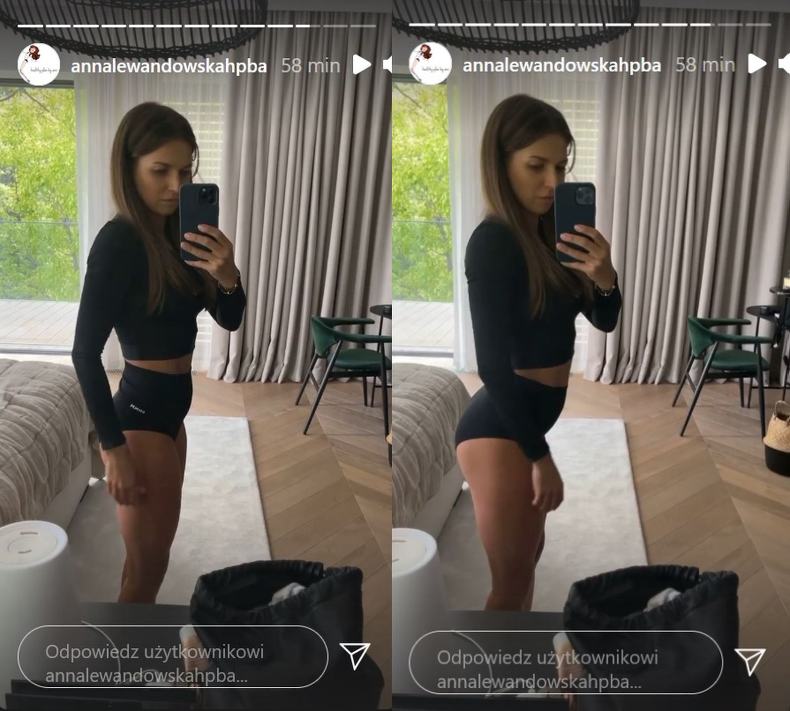 Anna Lewandowska uczy swoje fanki odpowiedniej postawy ciała