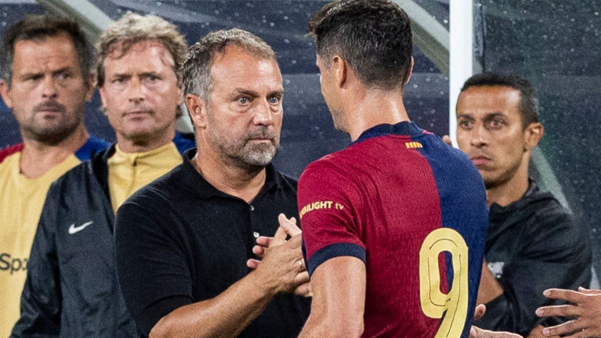 Hansi Flick i Robert Lewandowski