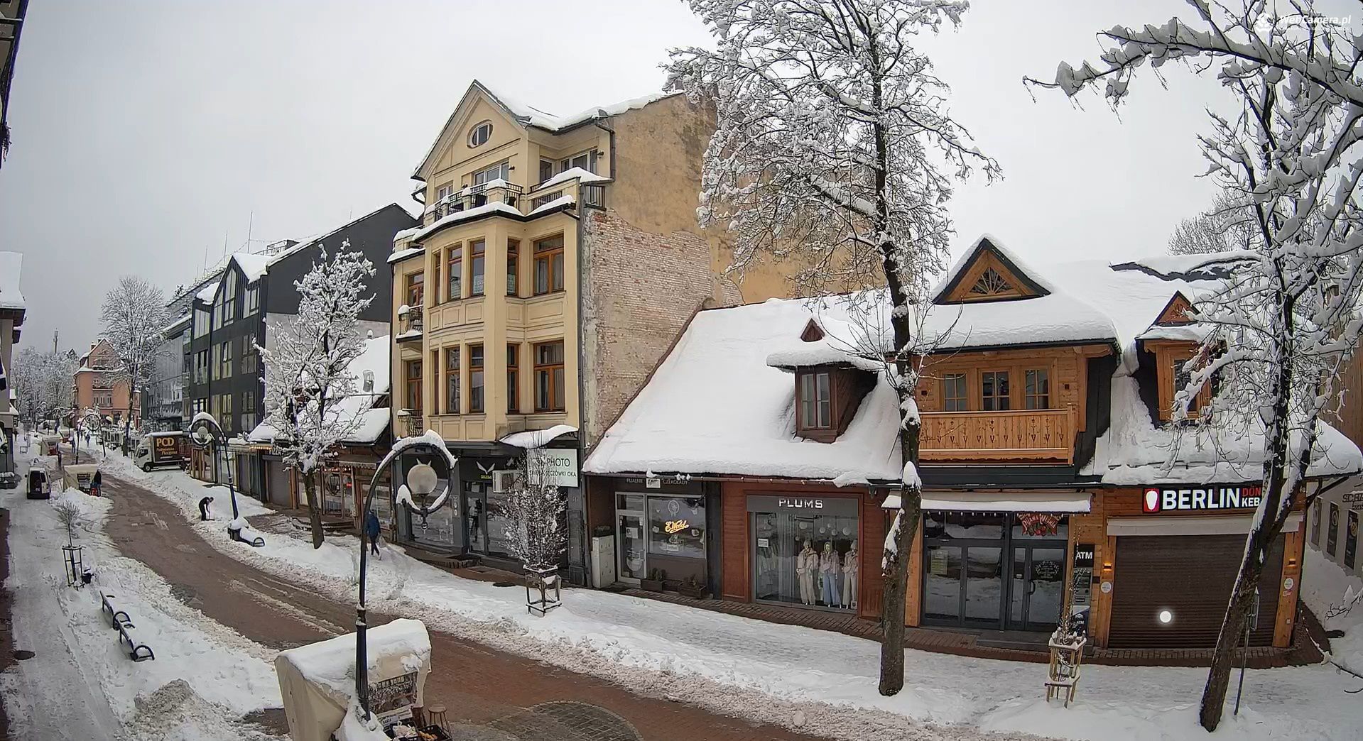 Zakopane o poranku. Znów jest biało.
