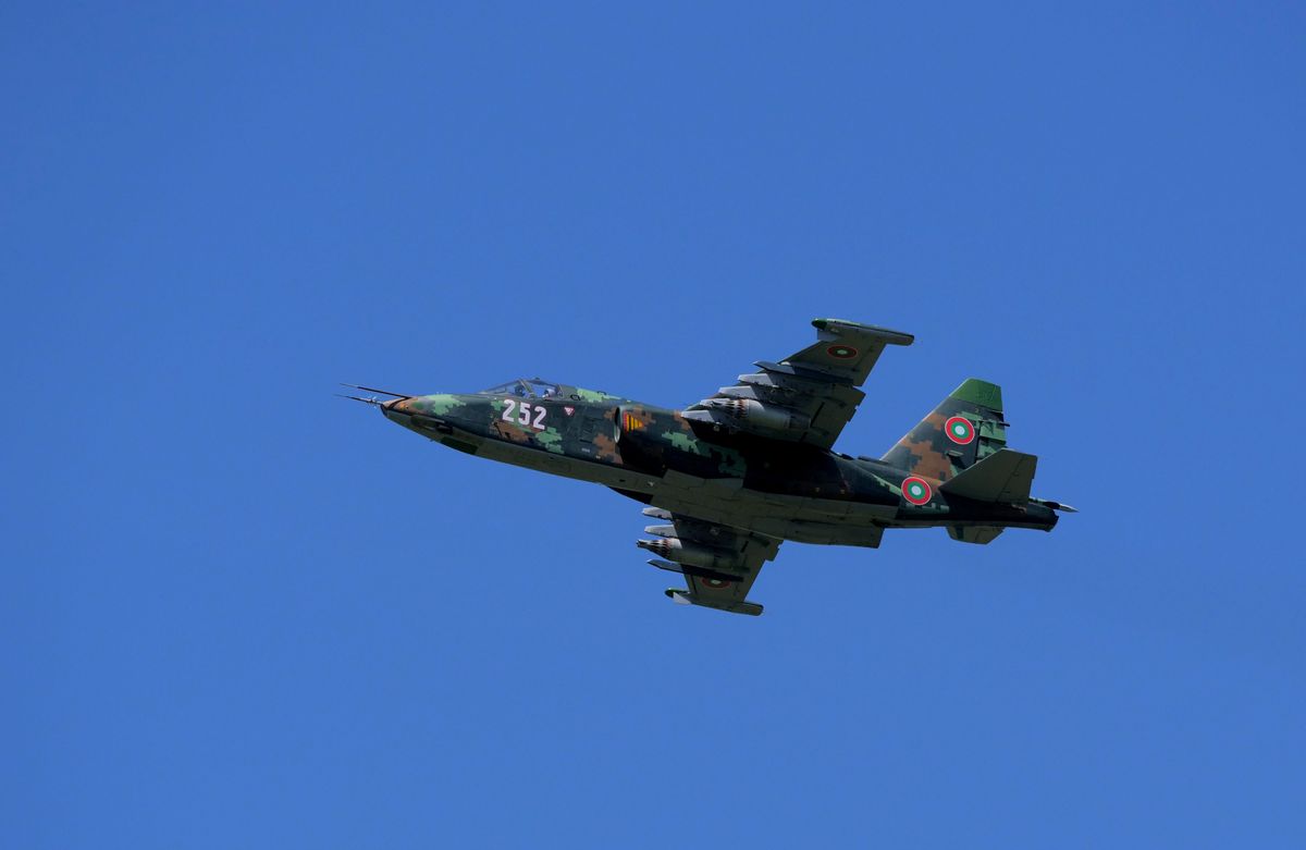 su-25, samolot su-25, wojna w Ukrainie, ukraina, rosja Ukraińcy potwierdzają. Rosyjski cel trafiony