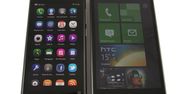 HTC Titan a Sensation i 7 Trophy, Nokia N9 i E7 oraz Samsung Wave - porównanie wielkości i wyglądu