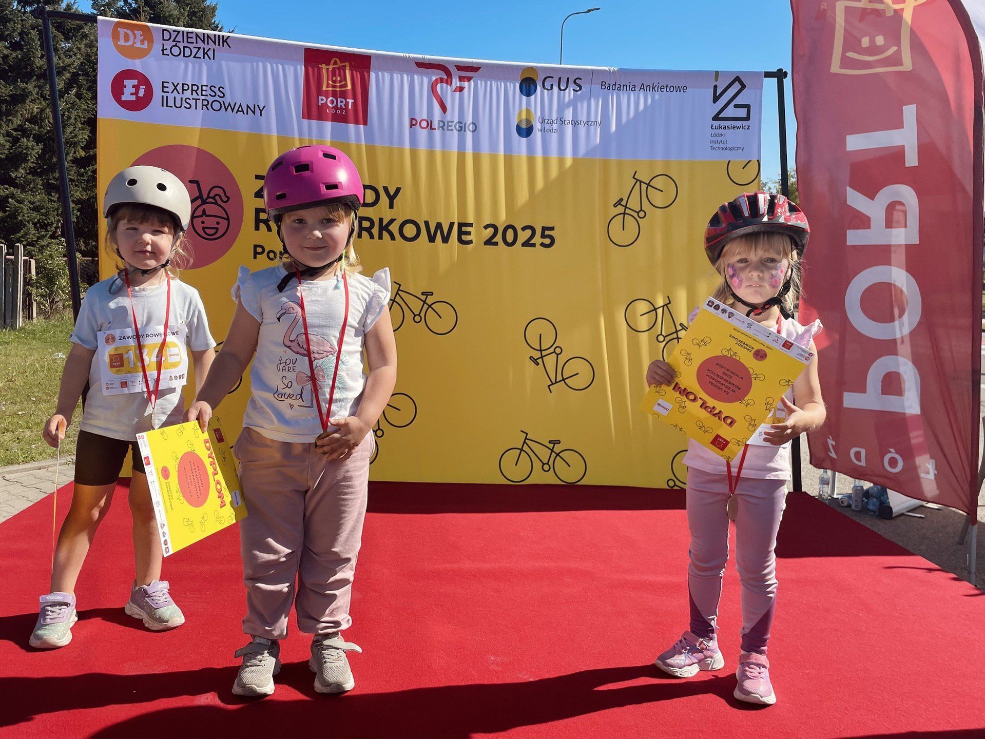 Galeria uczestników zawodów rowerkowych