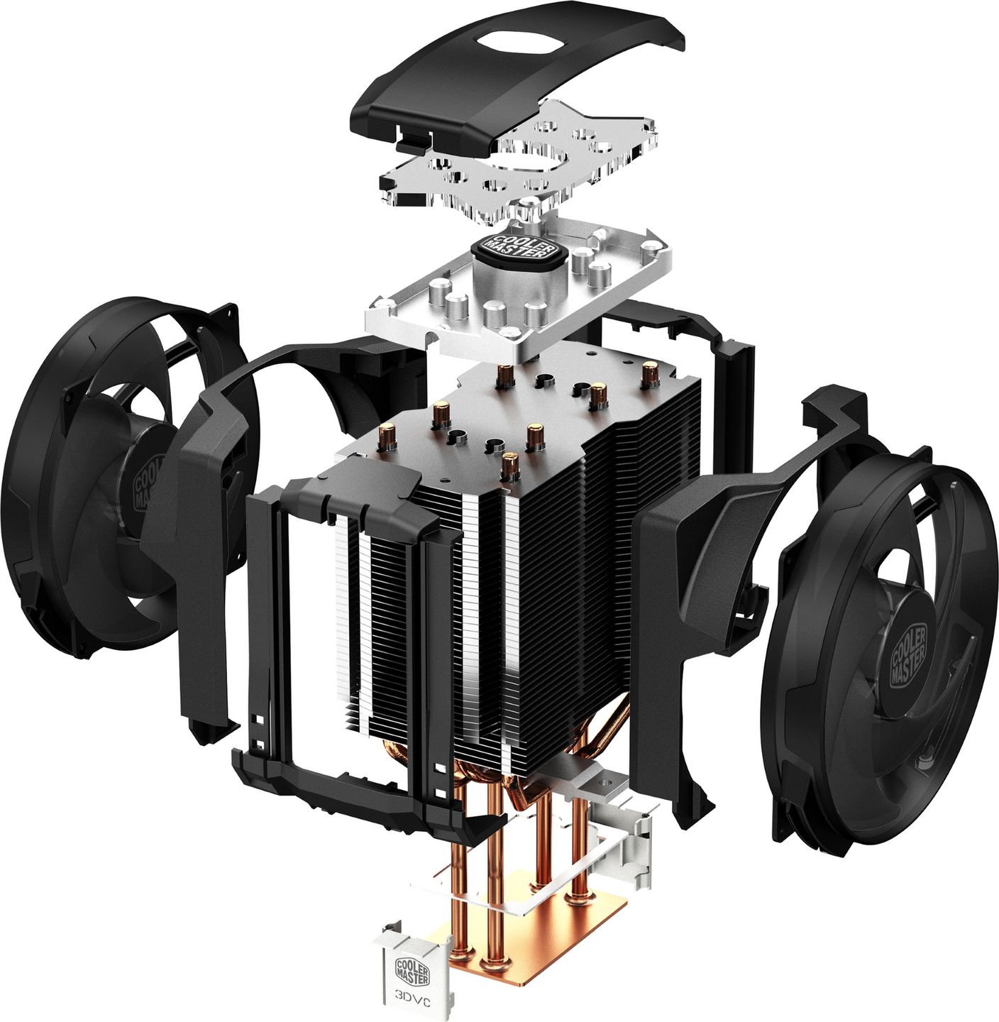 Cooler Master MasterAir Maker 8: chłodzenie procesora wyposażone w komorę parową 3D 2