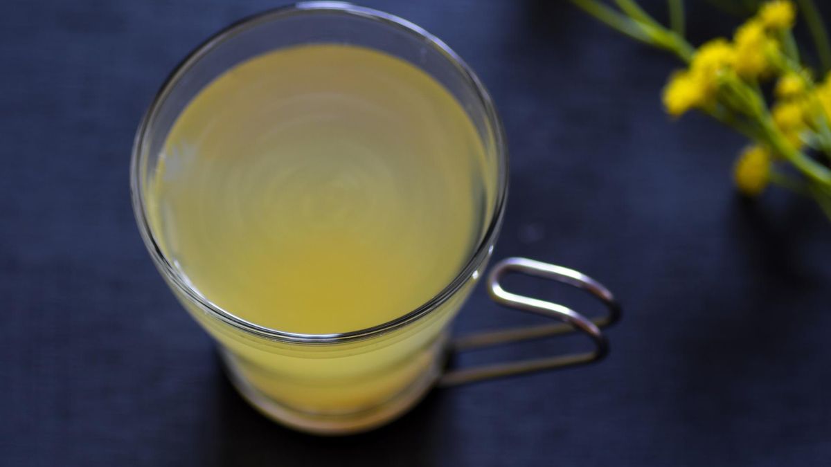 Złota herbata imbirowa