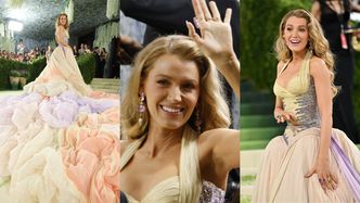 Skąpana w materiale Blake Lively przyciągała uwagę na Met Gali. Zaledwie kilka godzin wcześniej zawarła UGODĘ w sądzie (ZDJĘCIA)