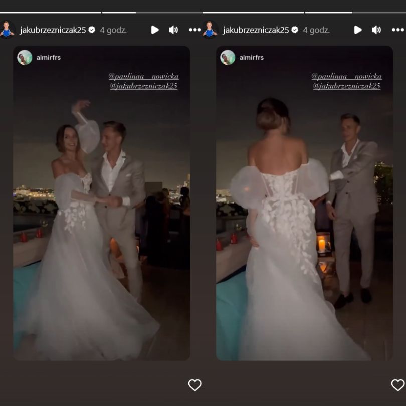 Jakub Rzeźniczak i Paulina Nowicka wzięli ślub!