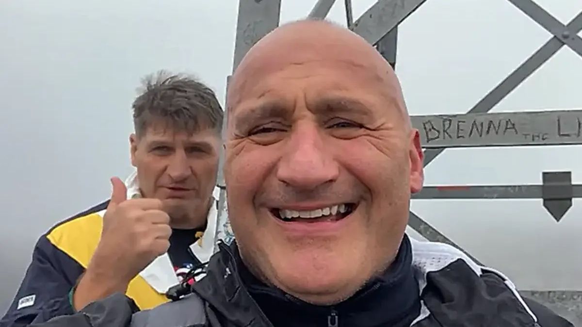 Marcin Najman i Andrzej Gołota w górach